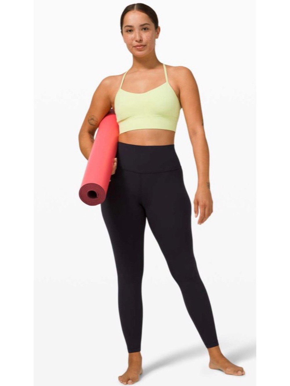 High-Rise Black Yoga Leggings